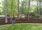 Mulching and backyard maintenance.. Mulching and backyard maintenance..