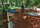 Installing a firepit and area to relax. Installing a firepit and area to relax.
